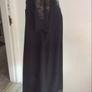 dress Bnwt byoung dress size 38 black chiffon with embellished neckline short sleeves Image 7