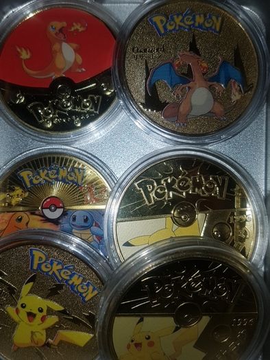 Pokemon Venusaur Coin Silver Plated Collectible approx 29g