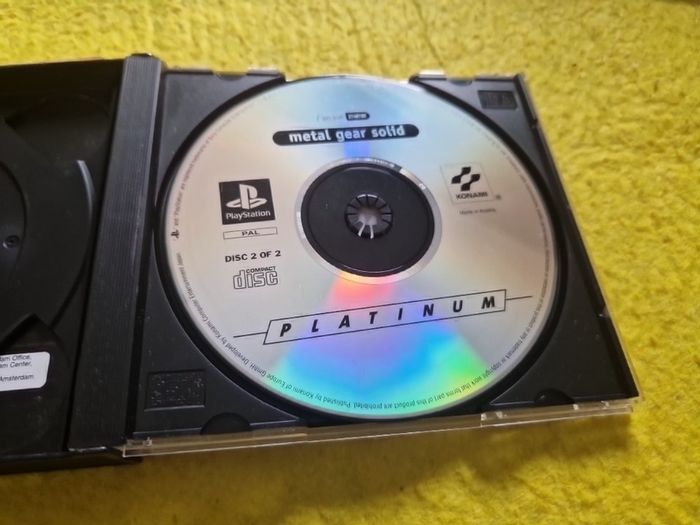 Metal gear solid PlayStation1 Ps1 PlayStation2 Ps2 games Original