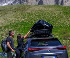 Menabo Car Roof Boxes  Stylish, Aerodynamic
