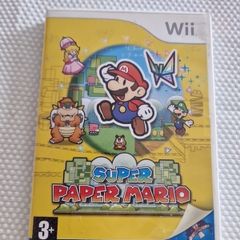 Super Paper Mario Nintendo Wii Games Original