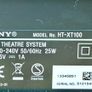 Sony HT XT 100 sound base Image 4