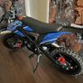 Electric Blue kids electric pit bike Image 2