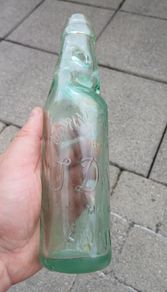 Vintage Downs Ennis codd neck bottle