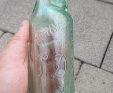 Vintage Downs Ennis codd neck bottle