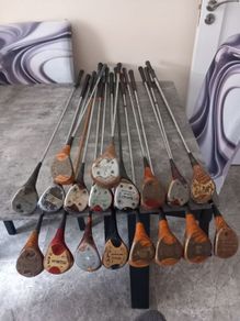 Vintage Golf woods and drivers
