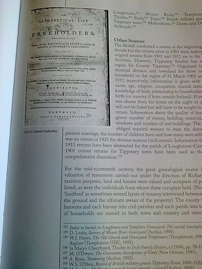 Finding Tipperary Ireland Irish Local material in County Library