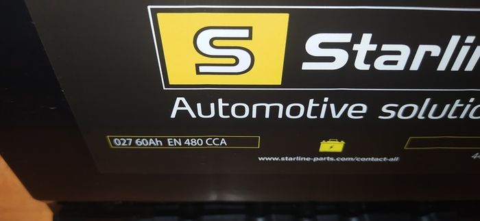 Car Battery ( Starline 60Ah )