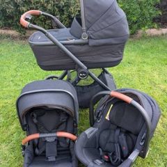 Silver cross travel system