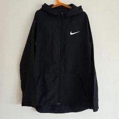Large (10-12years), Nike Boys Dri-FIT Woven Hooded Training Jacket Black - Like New Condition