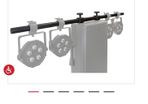 Lighting Crossbar To Mount Speakers W/ Fly Points