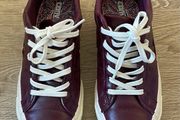 converse leather trainers