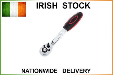 1/4-inch ( 6.35MM ) 24-Tooth Chrome Vanadium Ratchet Wrench