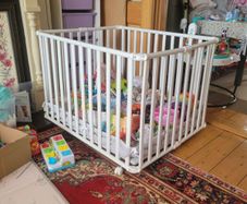 Geuther Foldable and Adjustable Baby Pen