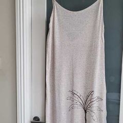 Rosa Norte Palm Tree Midi Sz M (fit 10-12uk)