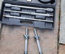 BodyGo 25kg Adjustable Weight Set + Extra Dumbbell Handles