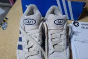beige suede Adidas campus runners