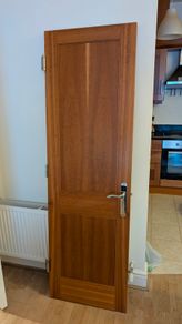 Solid Cherry Wood Door High Quality Timber