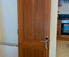 Solid Cherry Wood Door High Quality Timber