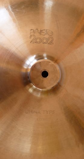 Paiste 2002 Black Label 20 inch China Type.
