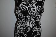 Evans Black&amp;White top size UK16/18 EUR44/46 Postage included