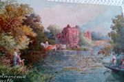 Herstmonceux Castle. Vintage Postcard.