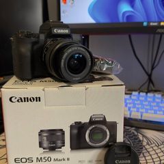 Cannon EOS M50 Mark II + 15-45mm lense kit