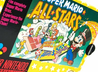 Super Mario All-Stars for Super Nintendo SNES - Boxed