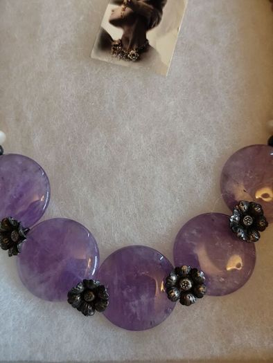 Stunning Irish Made Amethyst Necklace