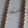 14k gold plated chain Image 3