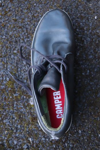 Camper black soft leather Mens shoes