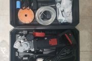 Electric Wall Chaser 4KW 4.8KW Seamless Groove Cutting Machine 133mm Steel Concrete Circular Saw Slotting Tool Set