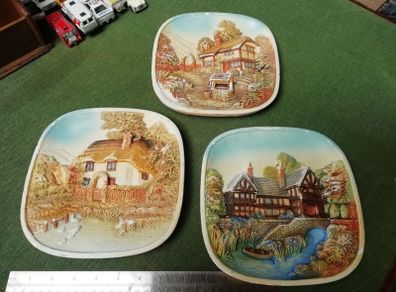 3 old chalk pictures
