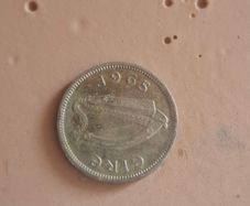 1965 irish threepence