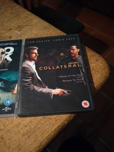 2 Dvds, Zero Dark Thirty, collateral.