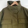 H&M funnel neck grew. oversized utility jackets Image 2