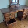 Pine Dresser/Dressing Table, Mirror, Drawers Image 3