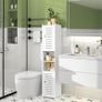 Bathroom Cabinet Floor Standing Waterproof Storage Image 2