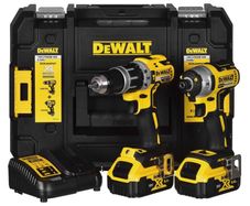 DeWalt 18V Combi Drill & Impact Driver with 2 X 5Ah Li-ion Batteries