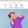 Kids Headphones, Cat Ear LED Light Up Wired Headphones Over Ear with 85dB Volume Limited Hearing Protection,Cute Headphones for Girls MULTIPLE COLOURS AVAILABLE (FREE POSTAGE) Image 6