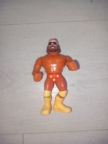vintage wrestlemania 1990 macho man figure
