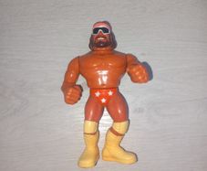 vintage wrestlemania 1990 macho man figure