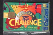 1997 Ireland 10 unit 2nd Big Challenge Callcard fair in 1997 with proceeds from the sale of this card went to the Richmond Brain Research Foundation and the National Council for the Blind charities (ODS2) Call Card Mint in Packaging
