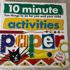 10 Minute Activities: Paper: Fun Things To Do For You and Your Child- Vintage Book
