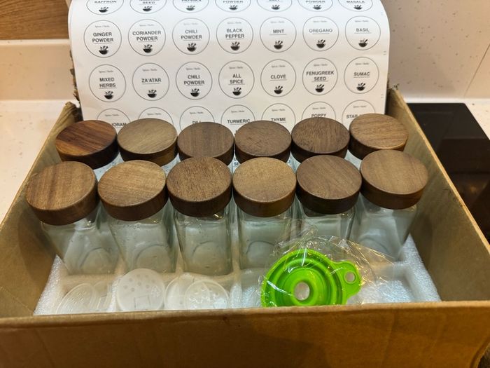 spice jars