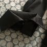 Size 8 black satin dress Image 7