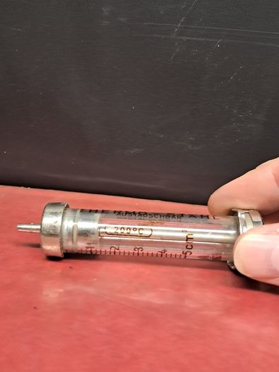 Vintage German Glass Syringe