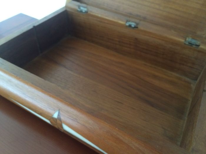 Jewellery Box Inlaid Teak