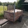 Single axle trailer . Image 2