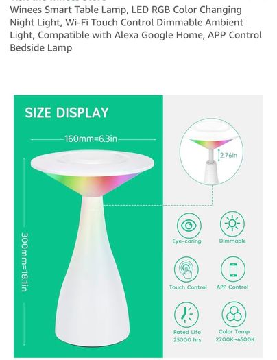 Wireless Desk lamp